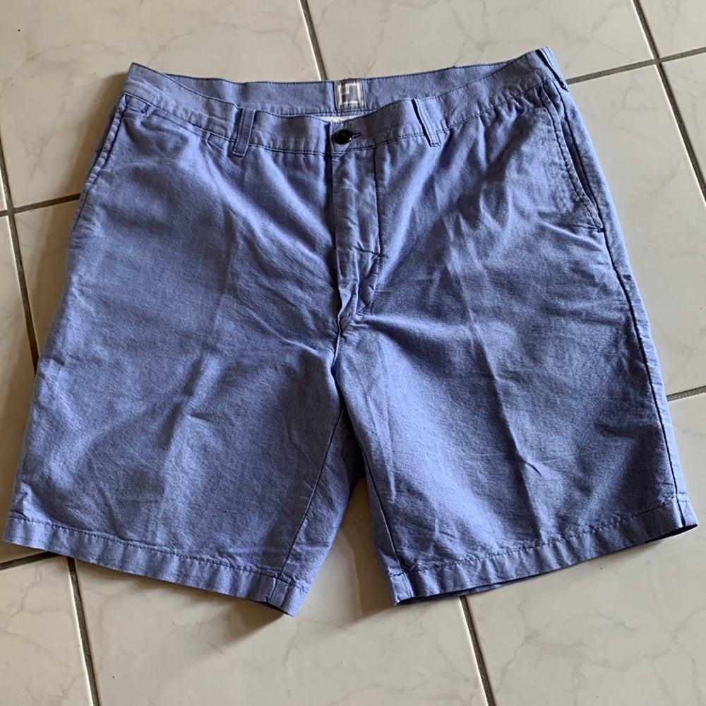 Chambray Shorts